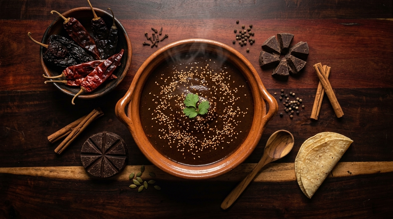 Traditional Mexican dish served at Hacienda Campos